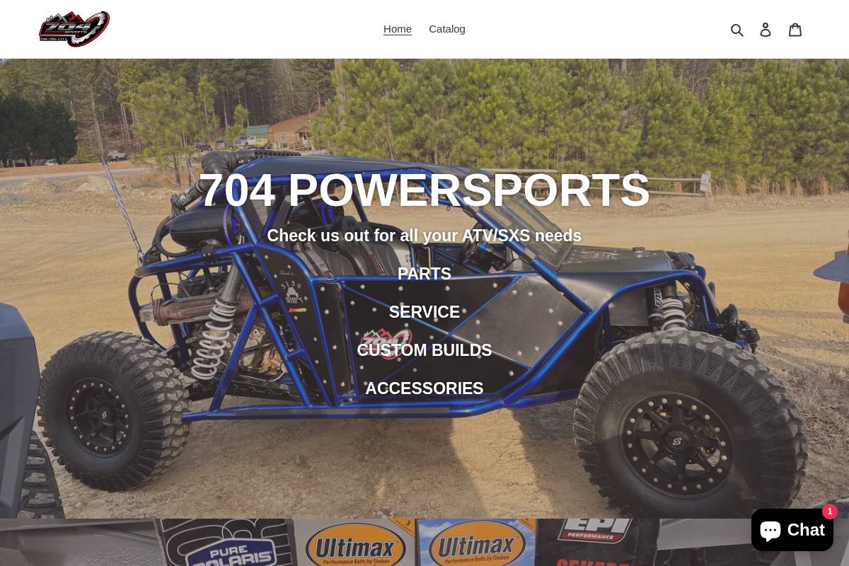 704powersports.net homepage screenshot