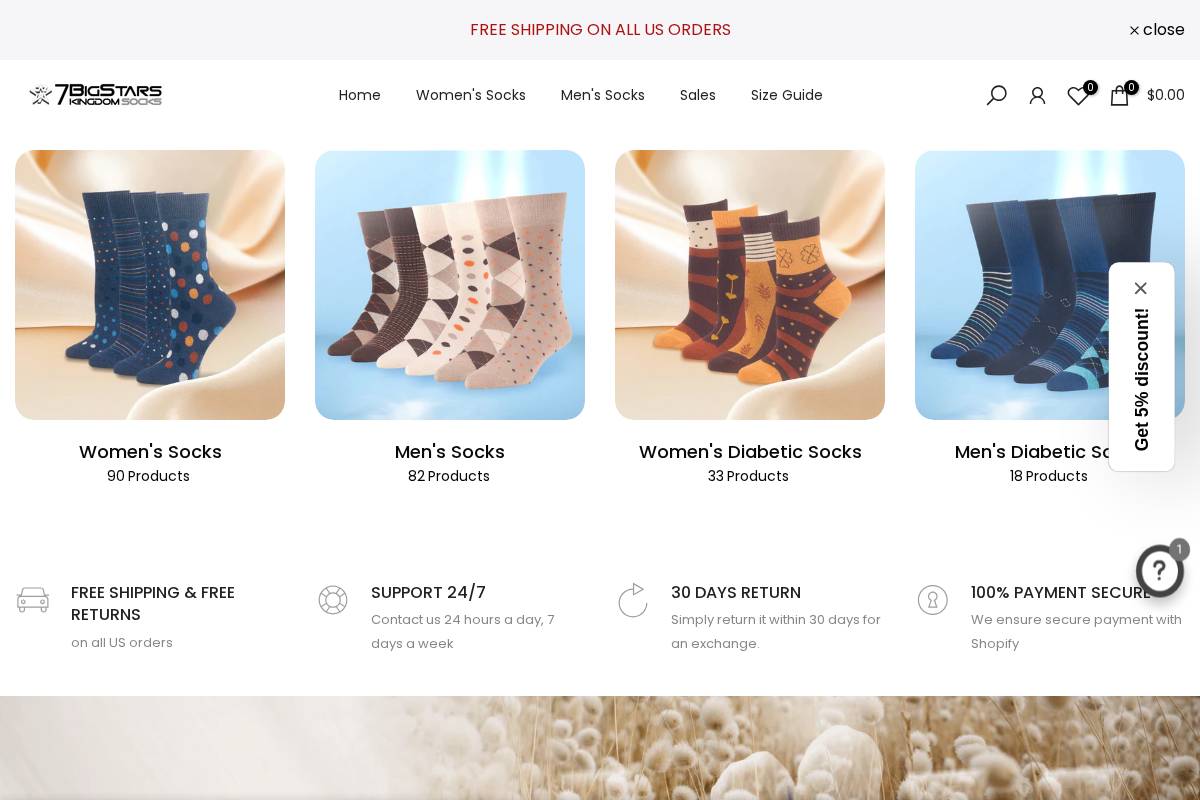 7bigstars.com homepage screenshot