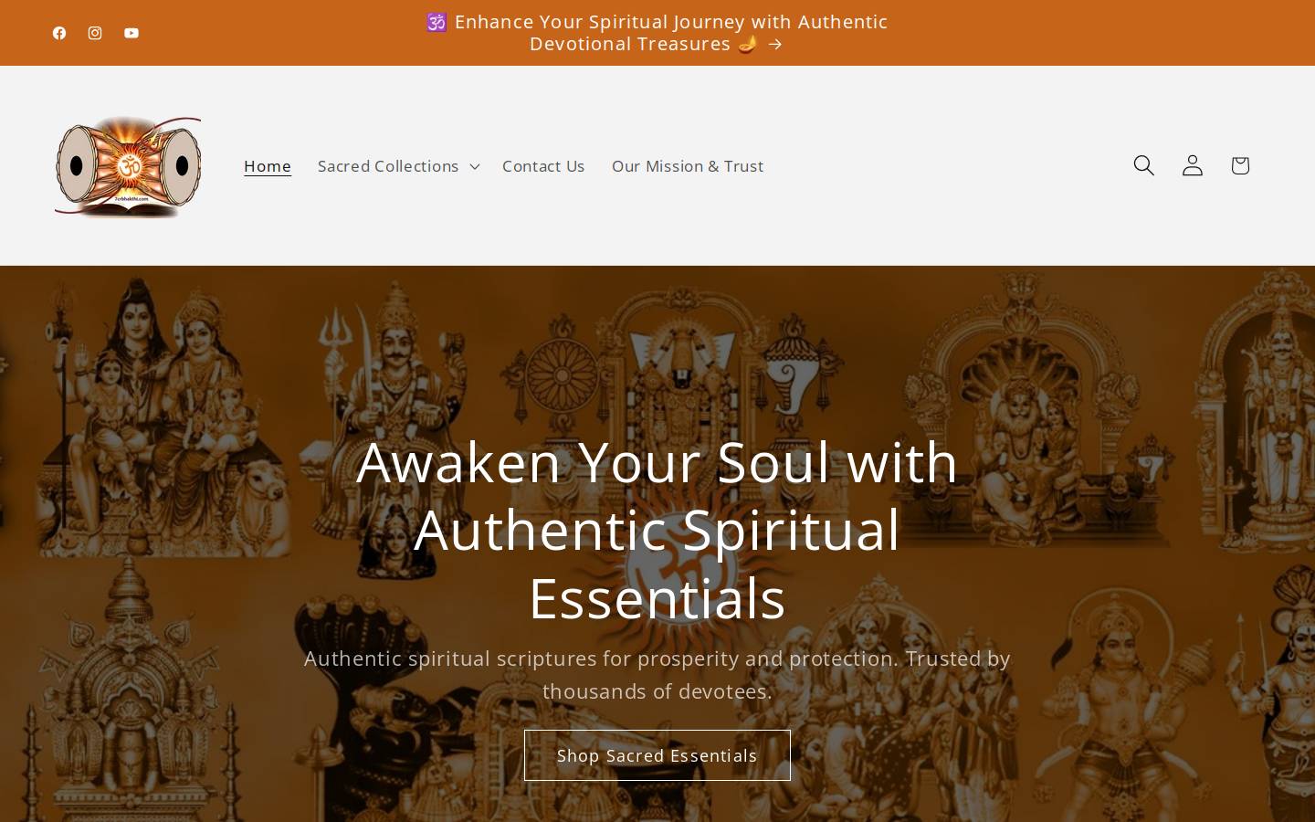 7crbhakthi.com homepage screenshot