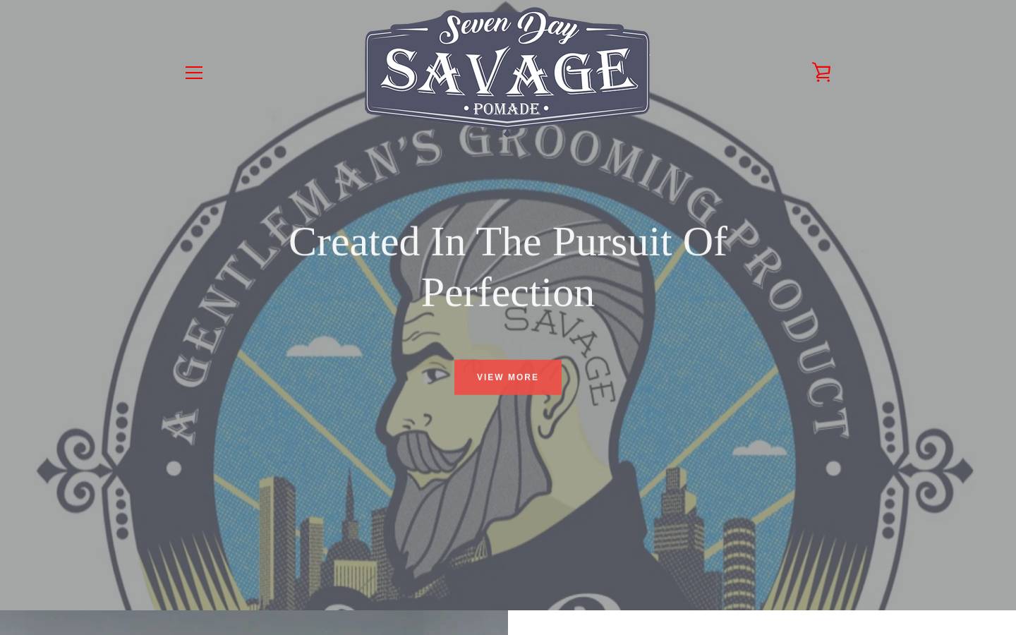 7daysavage.com homepage screenshot