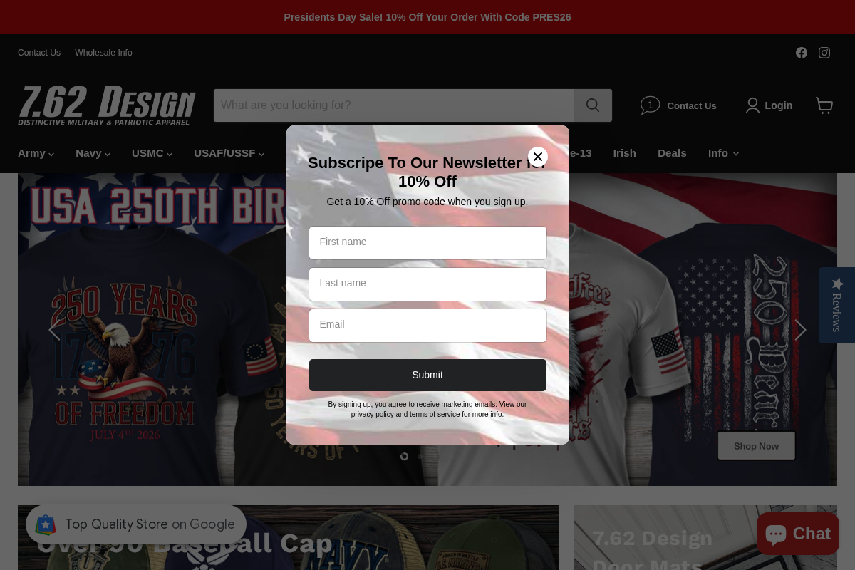 7point62design homepage screenshot