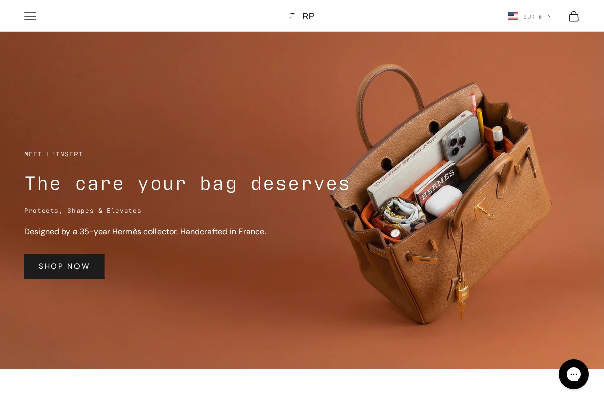 7rueparadis.com homepage screenshot