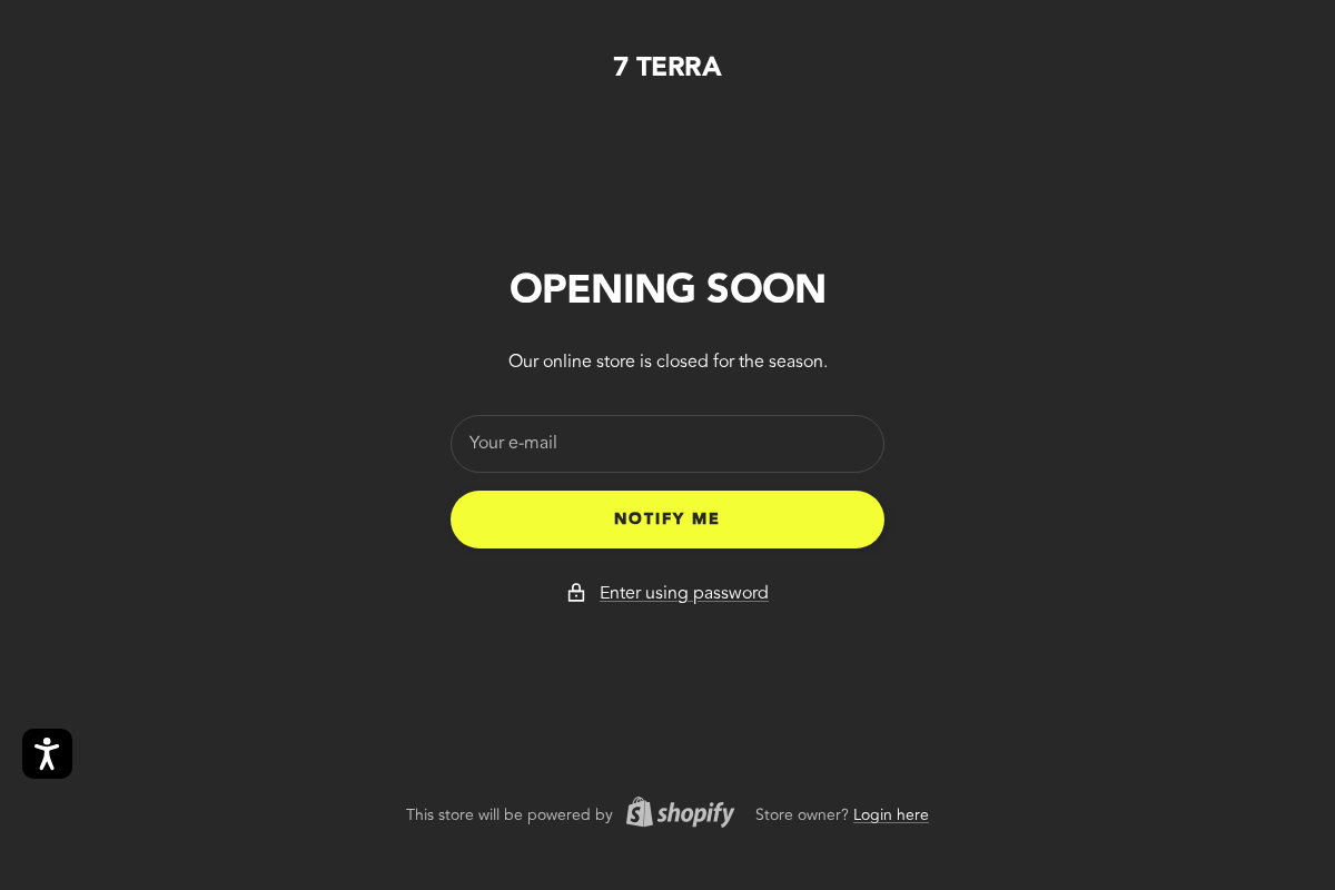 7terra.com homepage screenshot