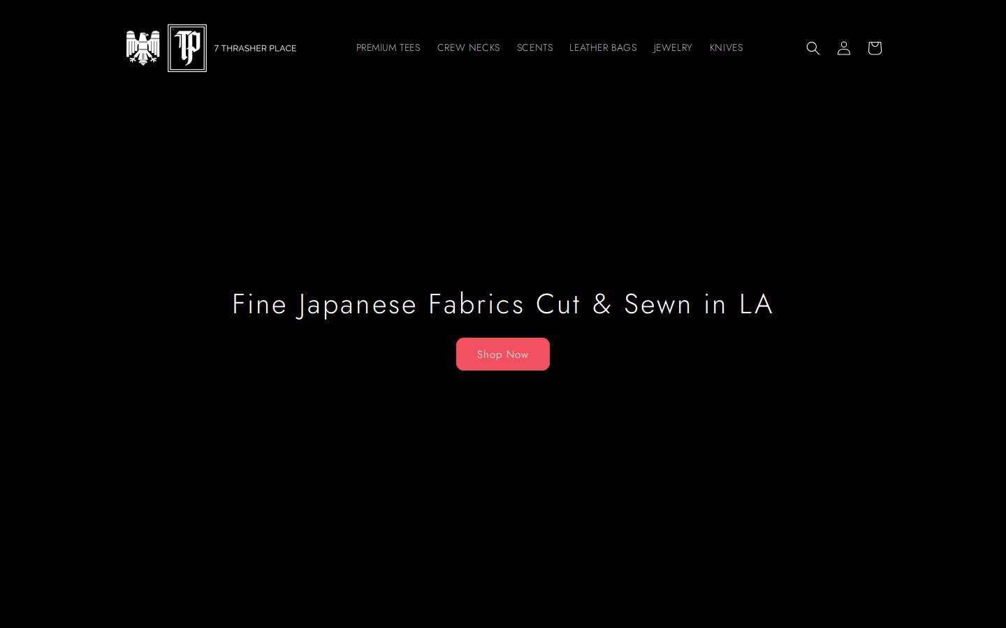 7thrasherplace.com homepage screenshot