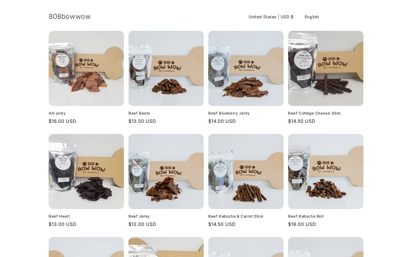 808bow-wow.com homepage screenshot