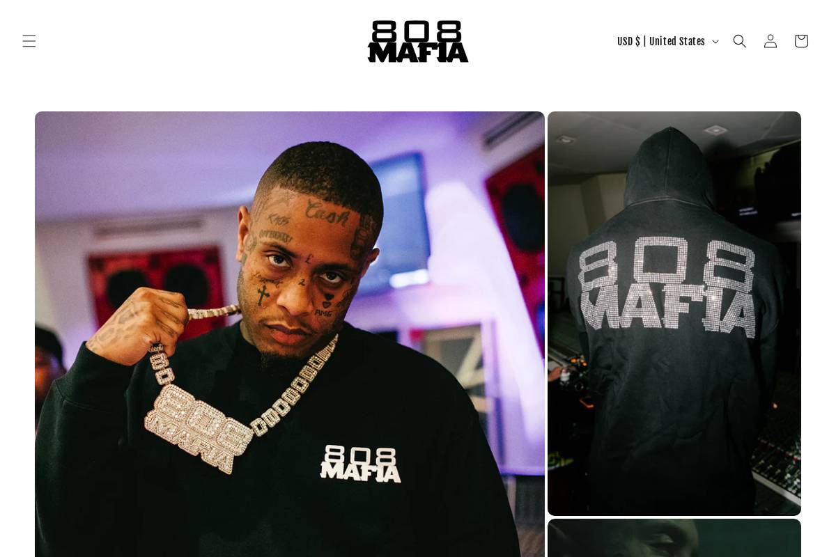 808mafia.io homepage screenshot