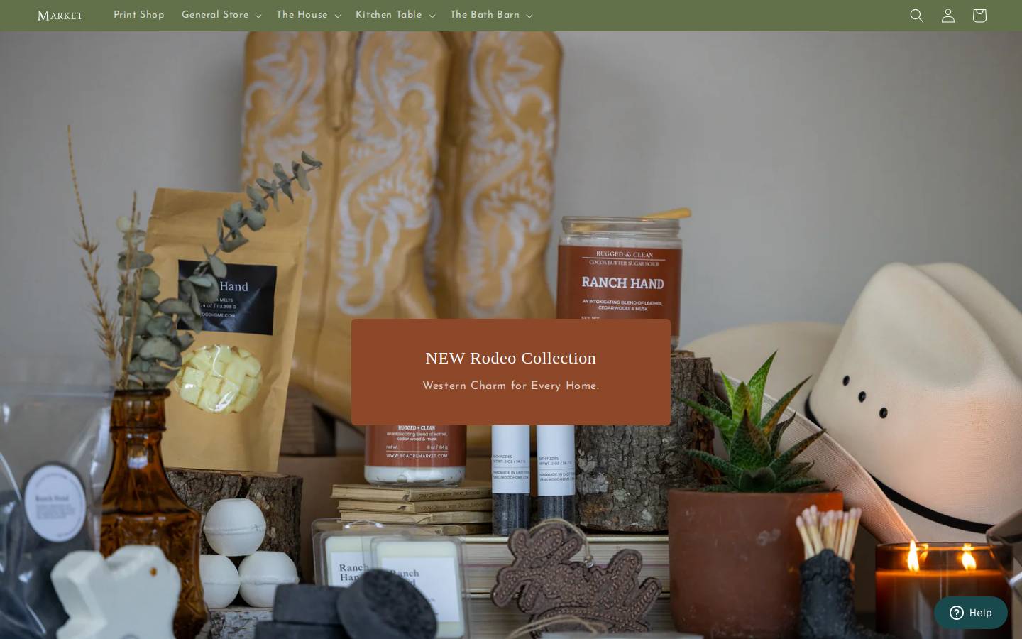 80acremarket.com homepage screenshot