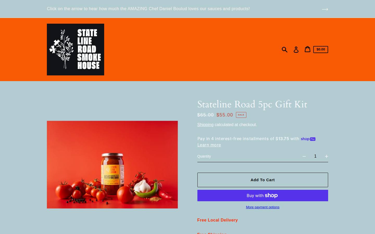 816bbqsauce.com homepage screenshot