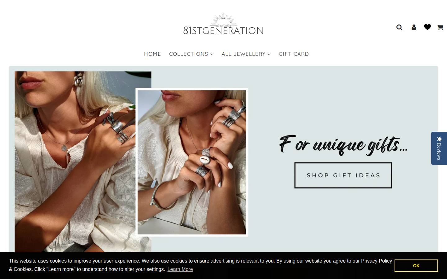 81stgeneration homepage screenshot