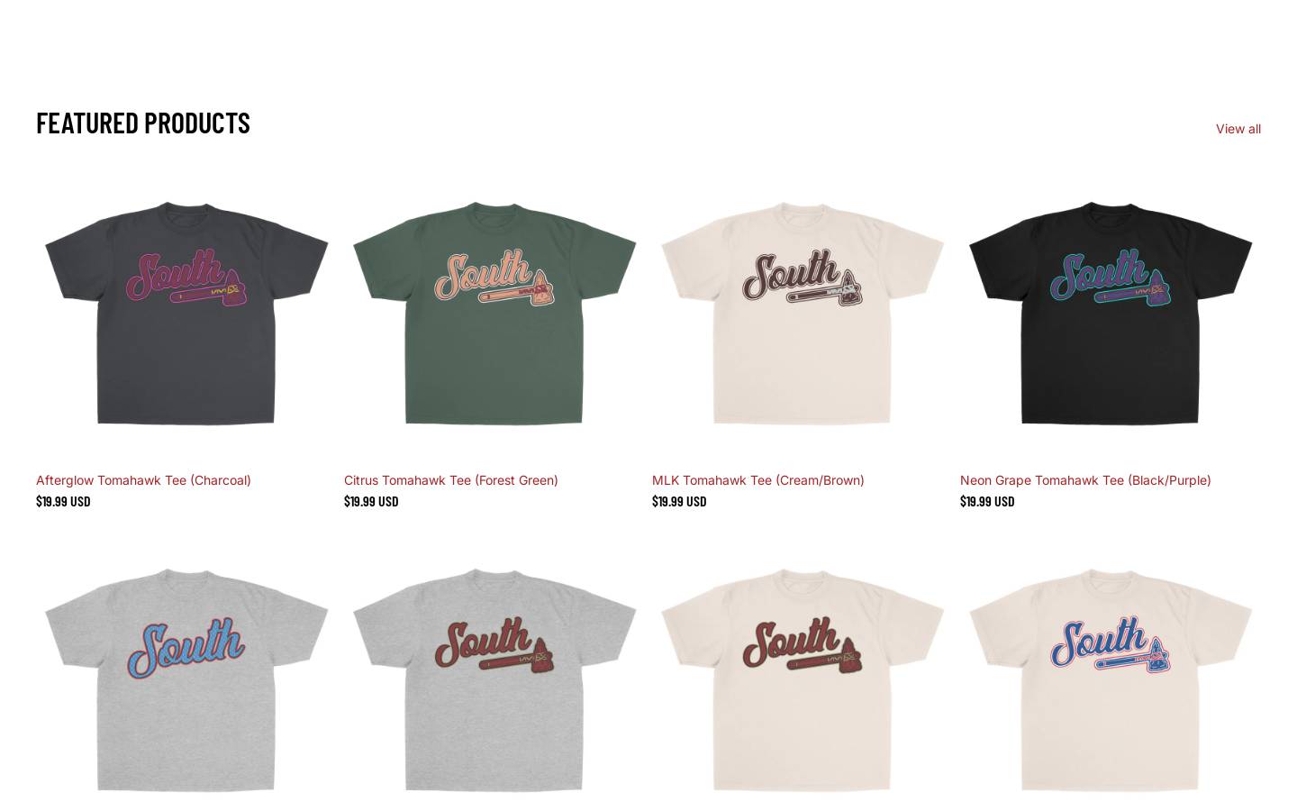 85apparelcompany.com homepage screenshot