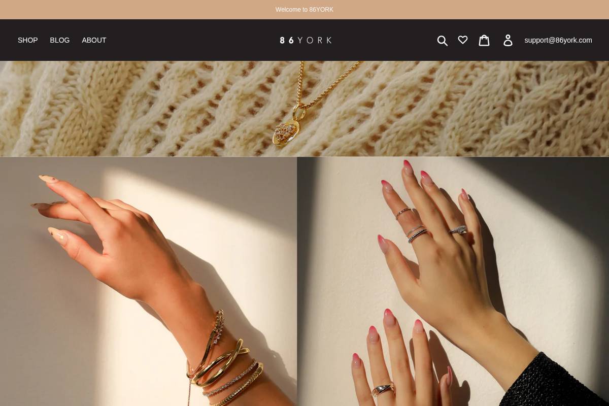 86york.com homepage screenshot