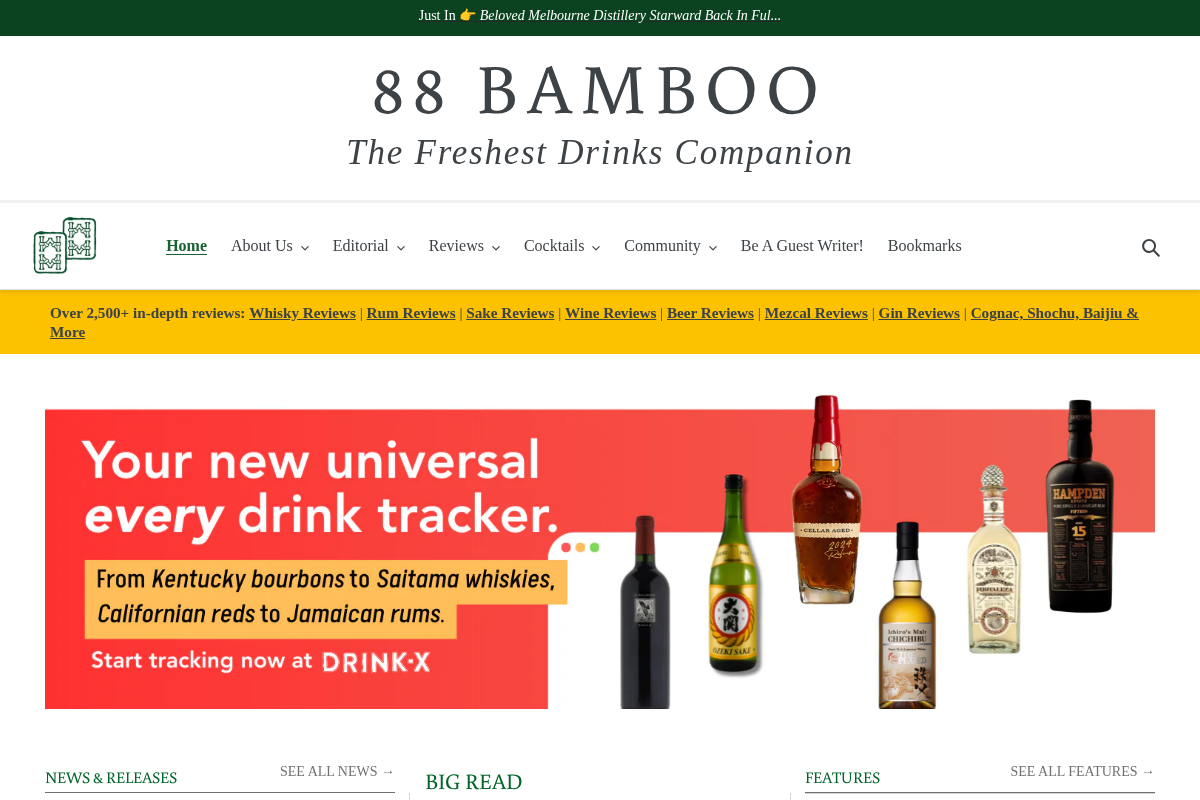88bamboo.co homepage screenshot