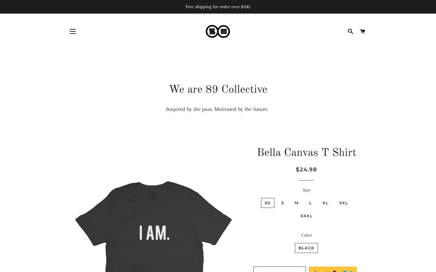 89collective.com homepage screenshot
