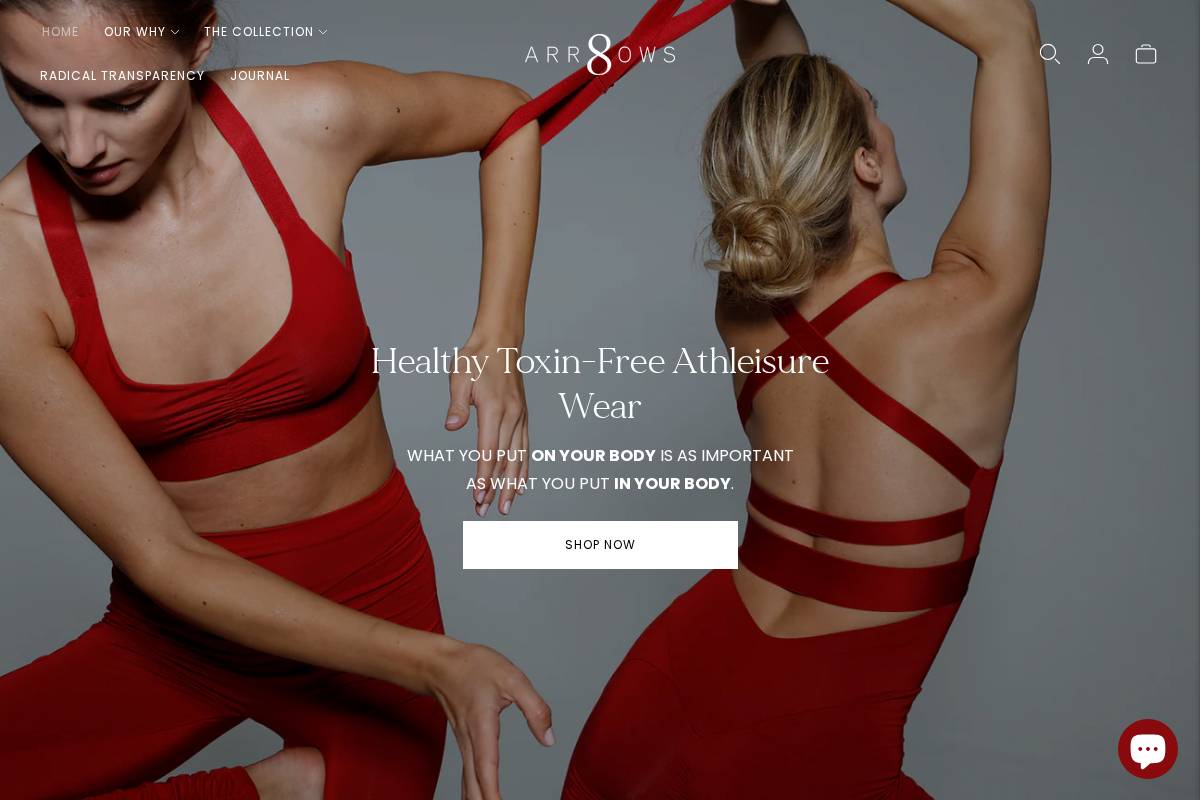 8arrows.com homepage screenshot