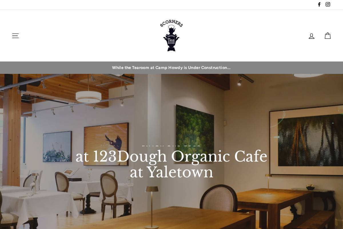 8corners.ca homepage screenshot