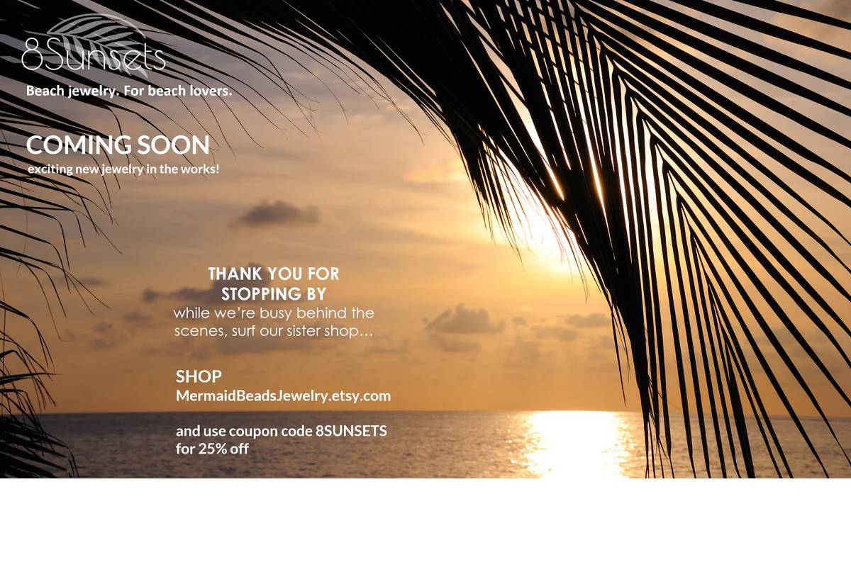 8sunsets.com homepage screenshot