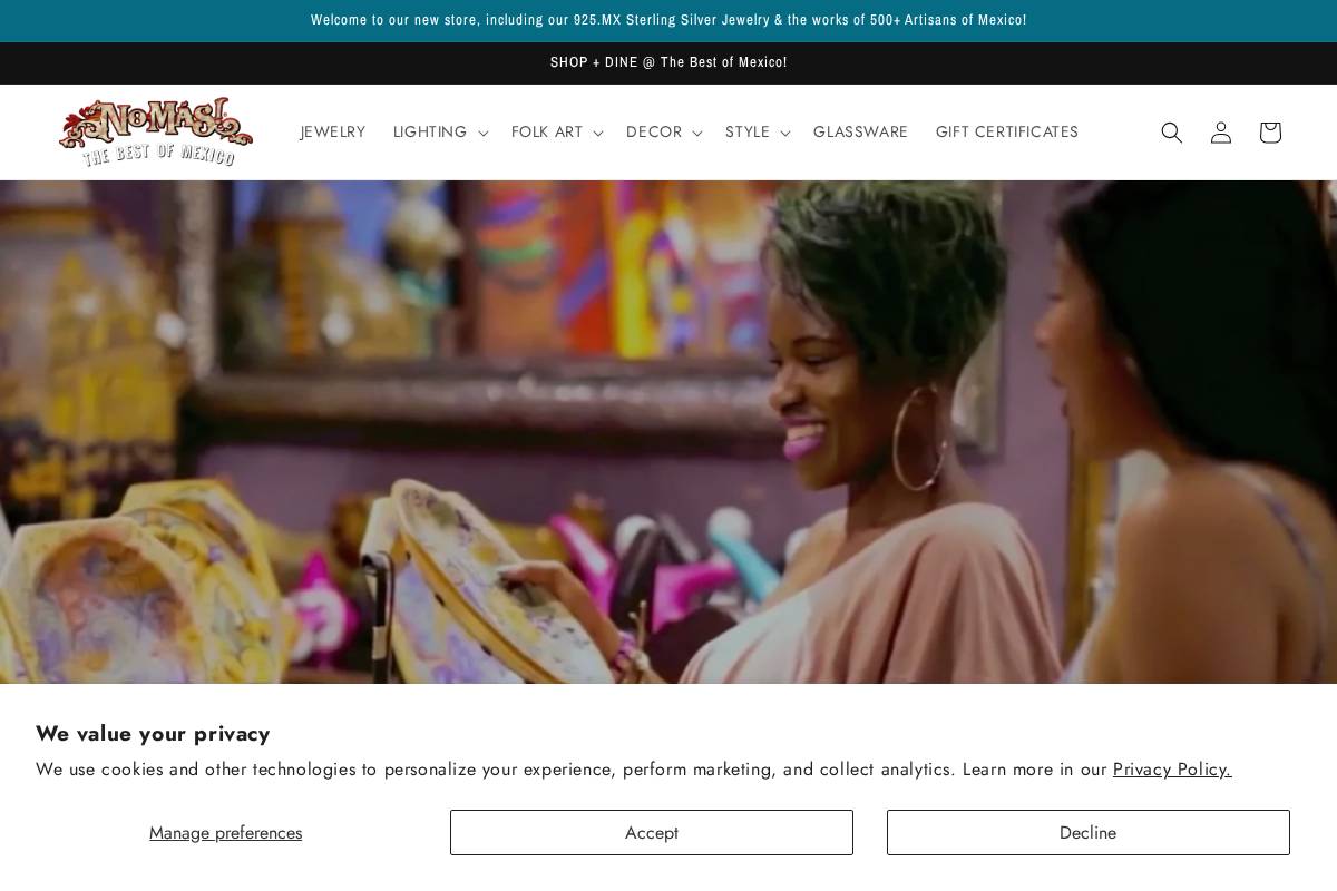 925.mx homepage screenshot