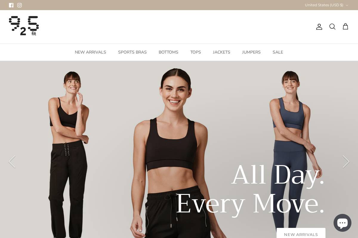 925fit.com homepage screenshot