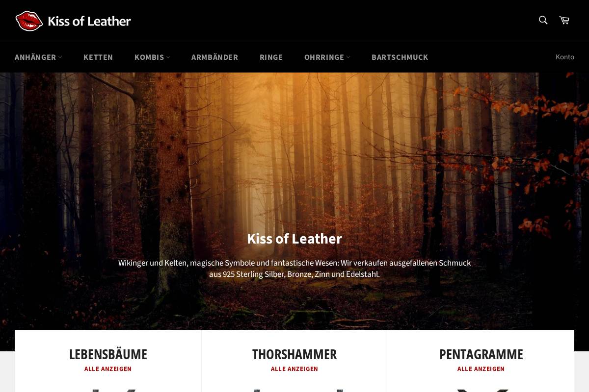 925silber homepage screenshot