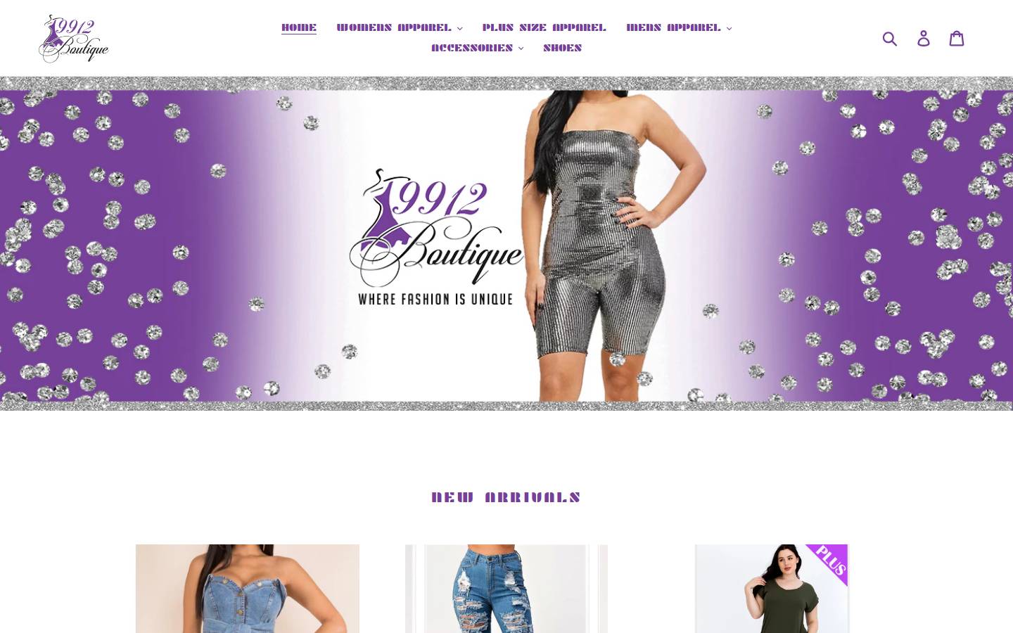9912boutique.com homepage screenshot