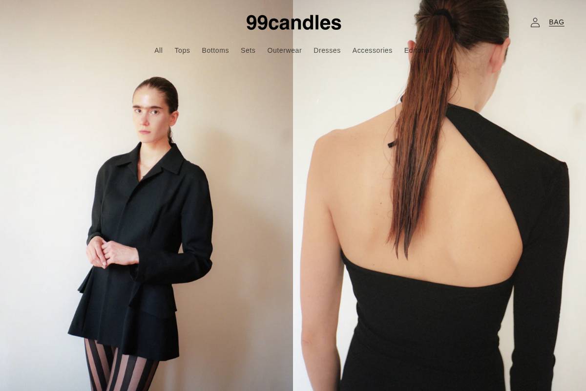 99candles.fr homepage screenshot