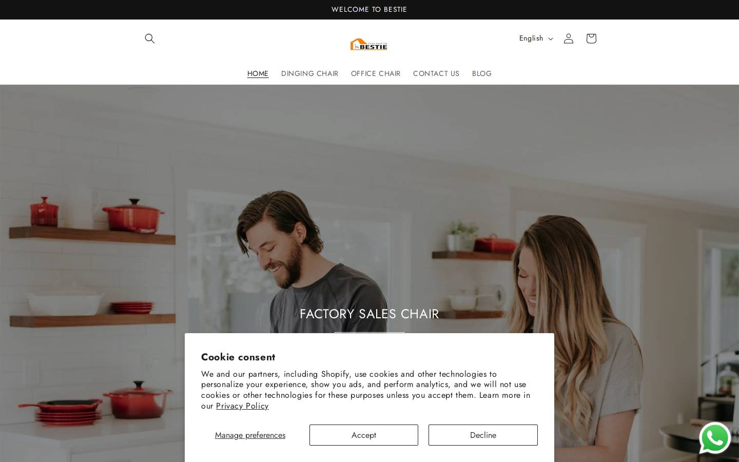 99chair.com homepage screenshot