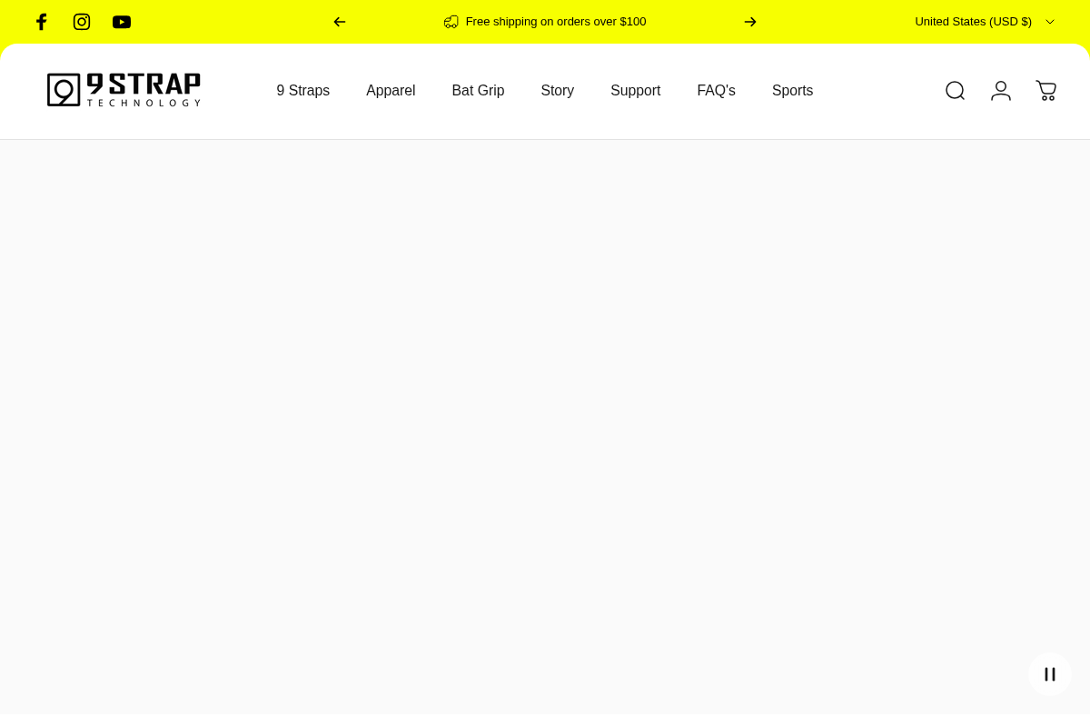 9strap homepage screenshot
