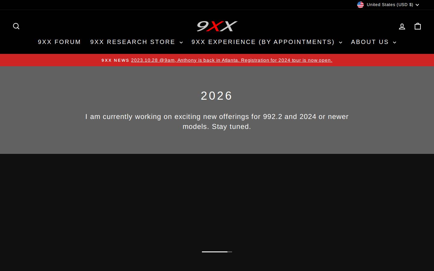 9xxresearch.com homepage screenshot
