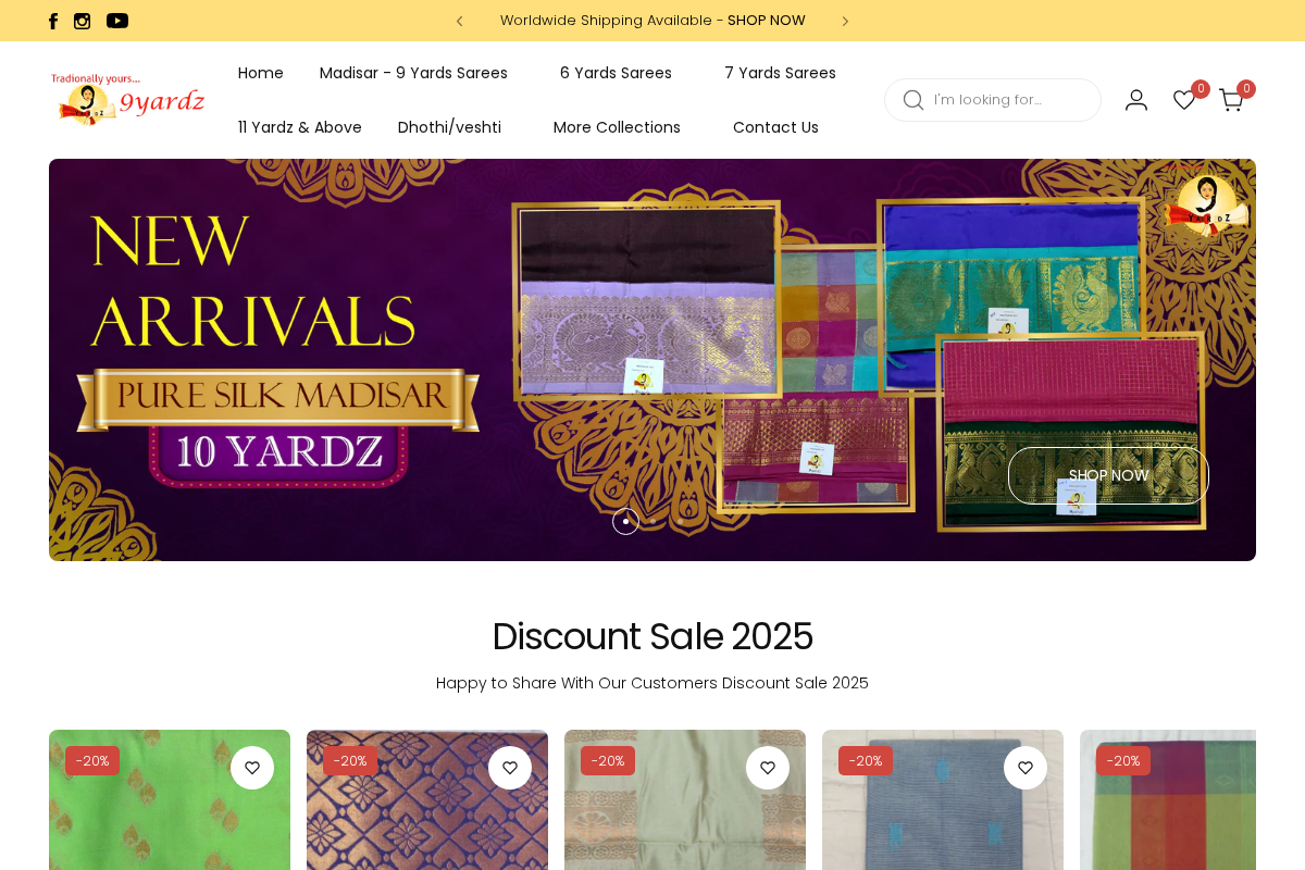 9yardz homepage screenshot