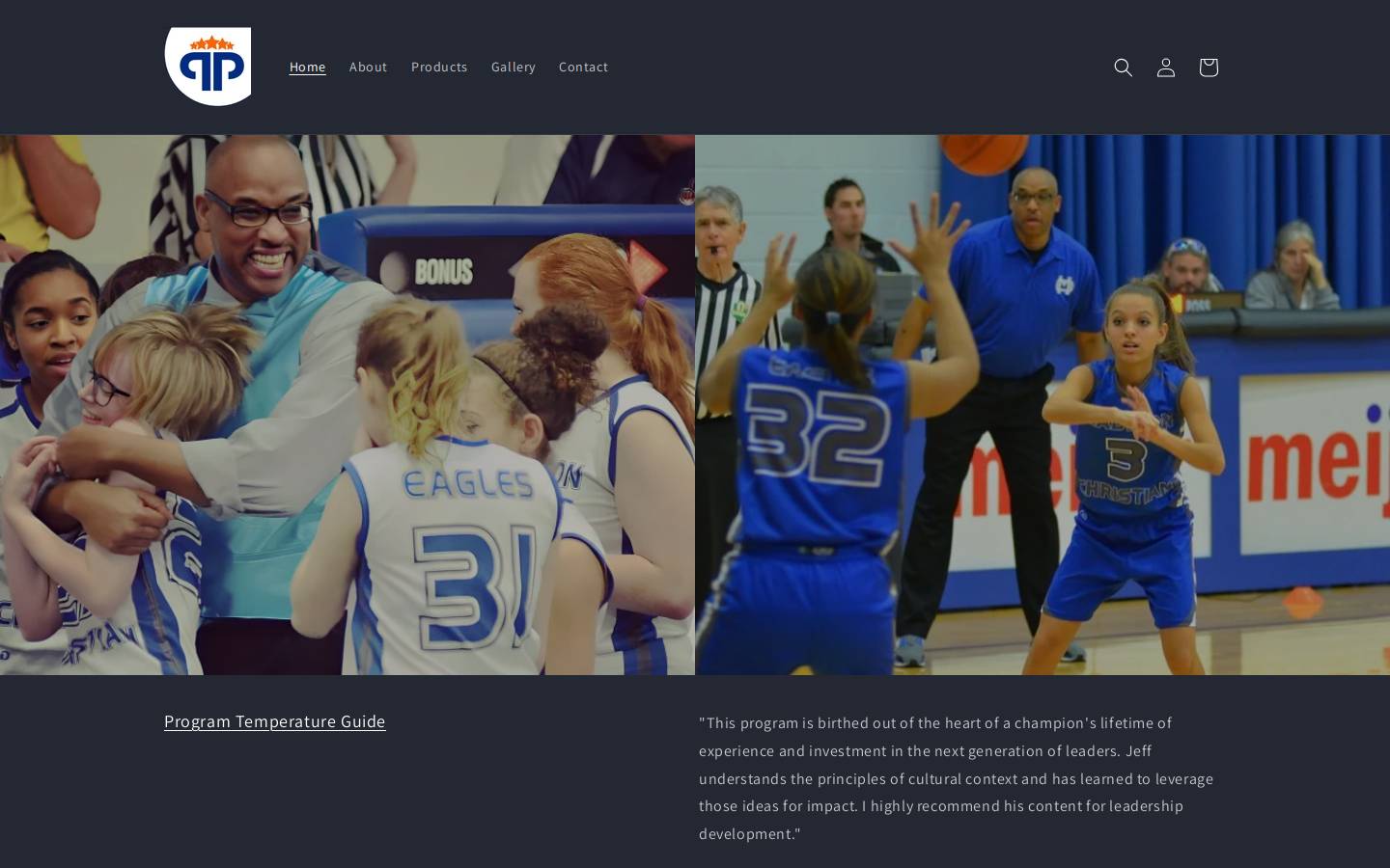 a-players-program.com homepage screenshot