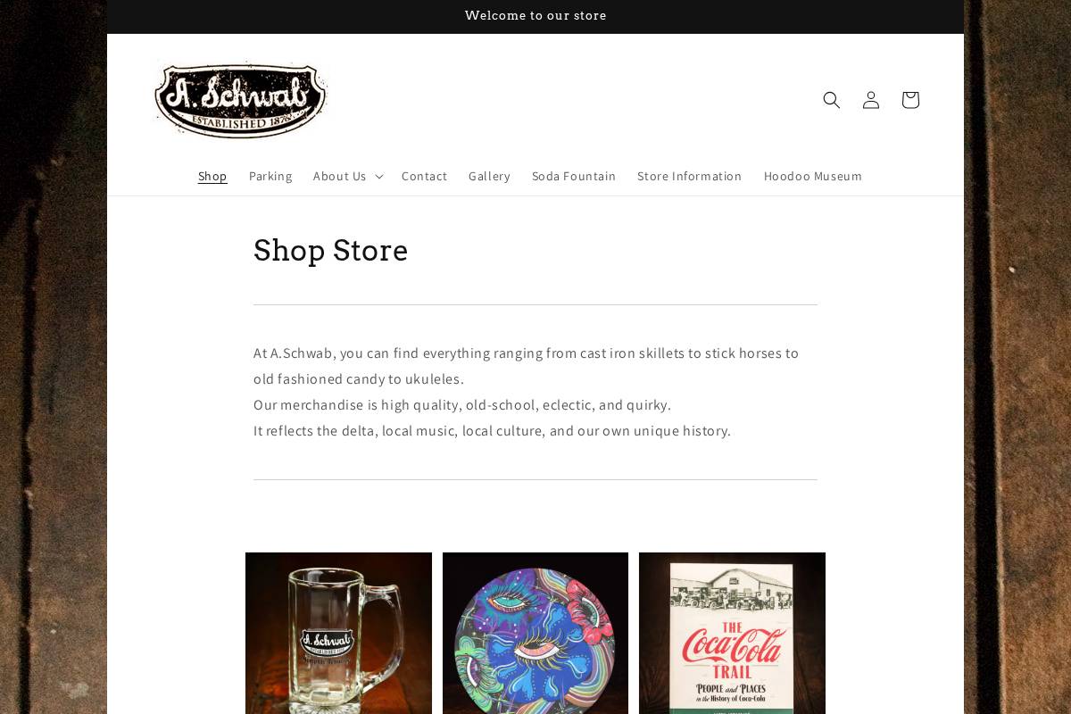 a-schwab.com homepage screenshot