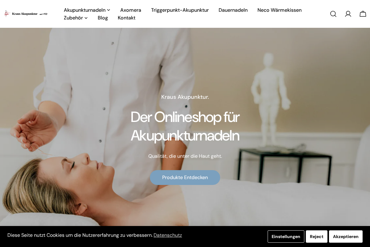 Gisela Kraus GmbH homepage screenshot