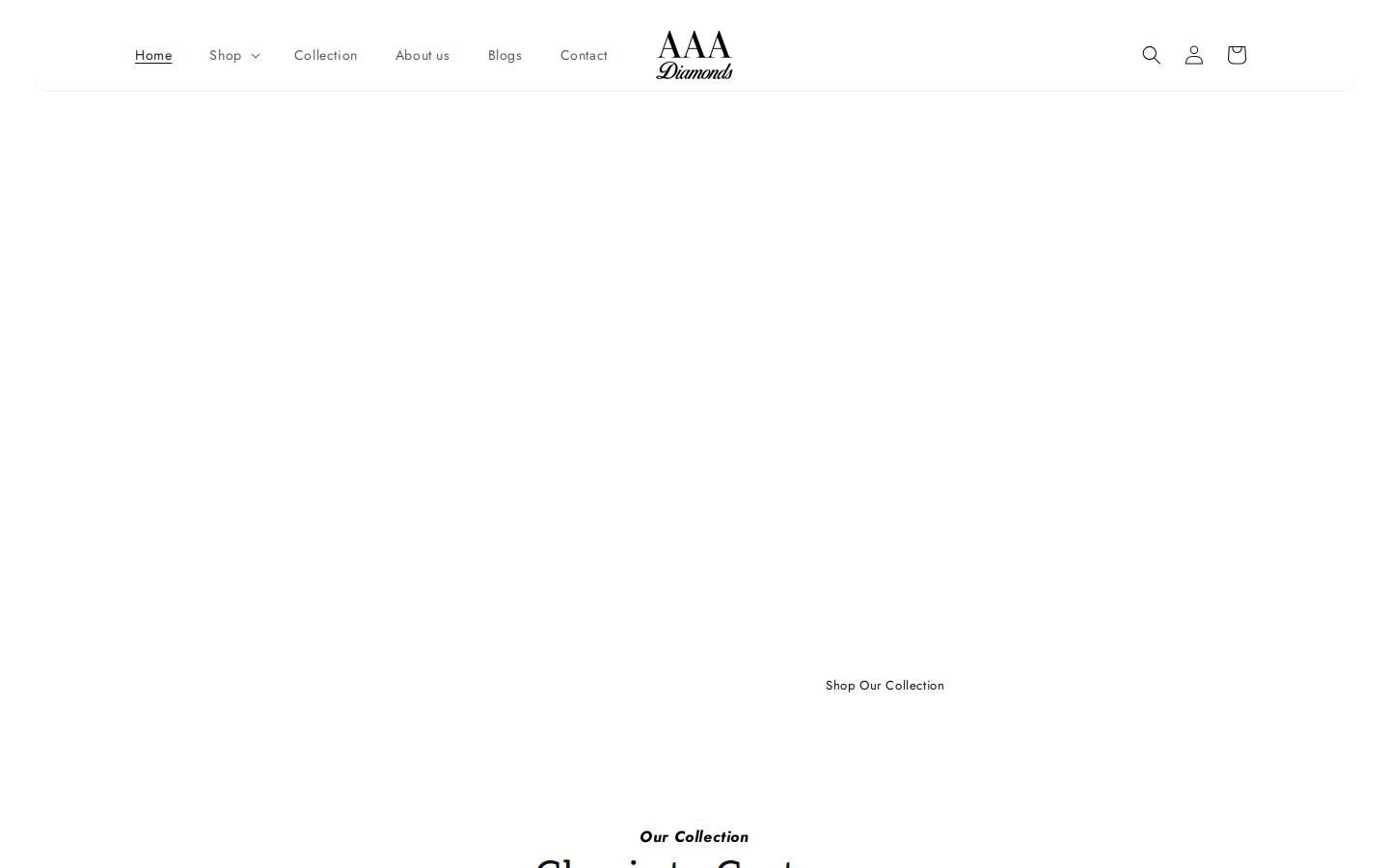 aaadiamonds.ca homepage screenshot