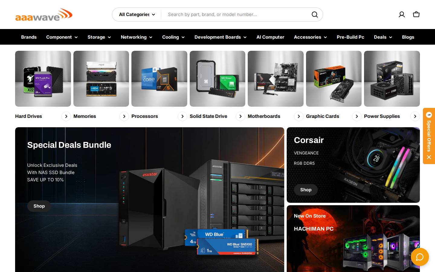 aaawave.com homepage screenshot