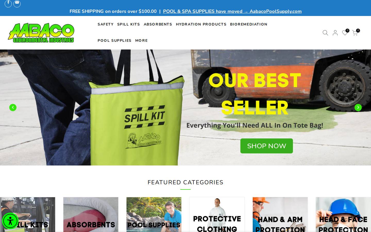 aabaco.com homepage screenshot