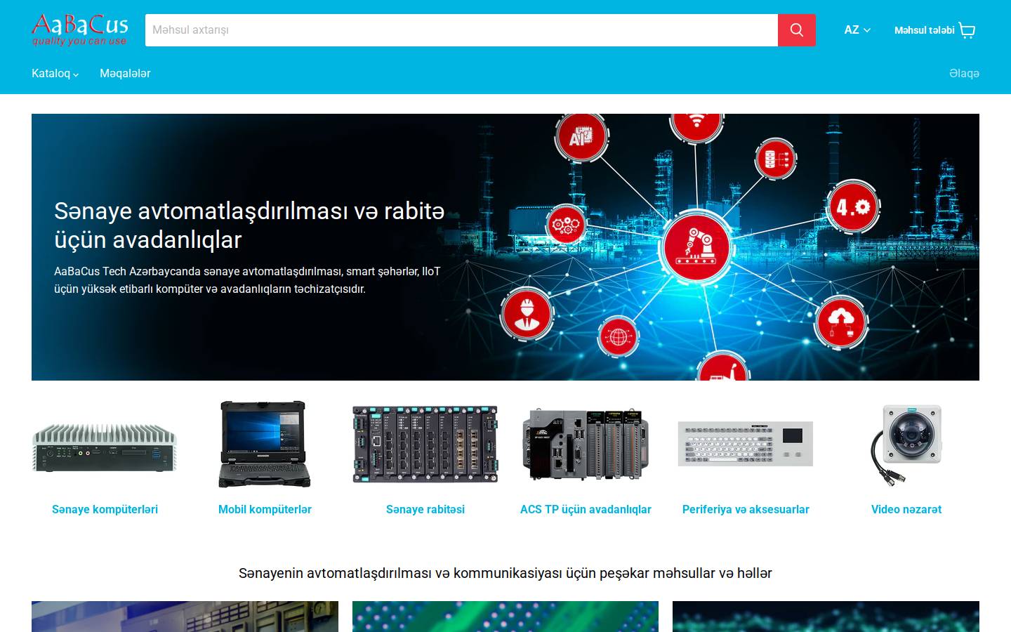 aabacus.tech homepage screenshot
