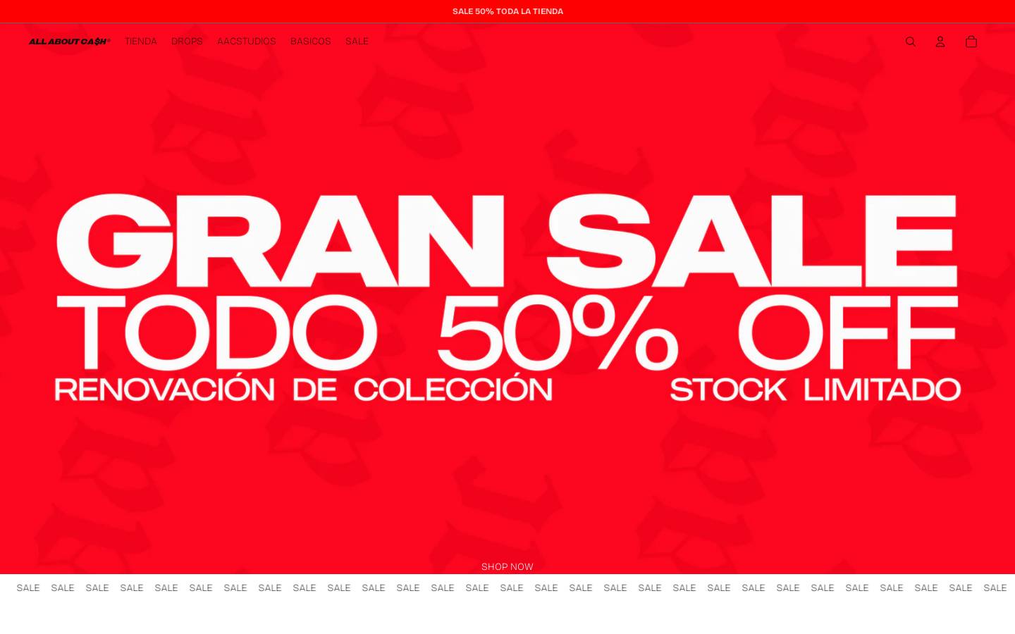 aacstore.com.pe homepage screenshot