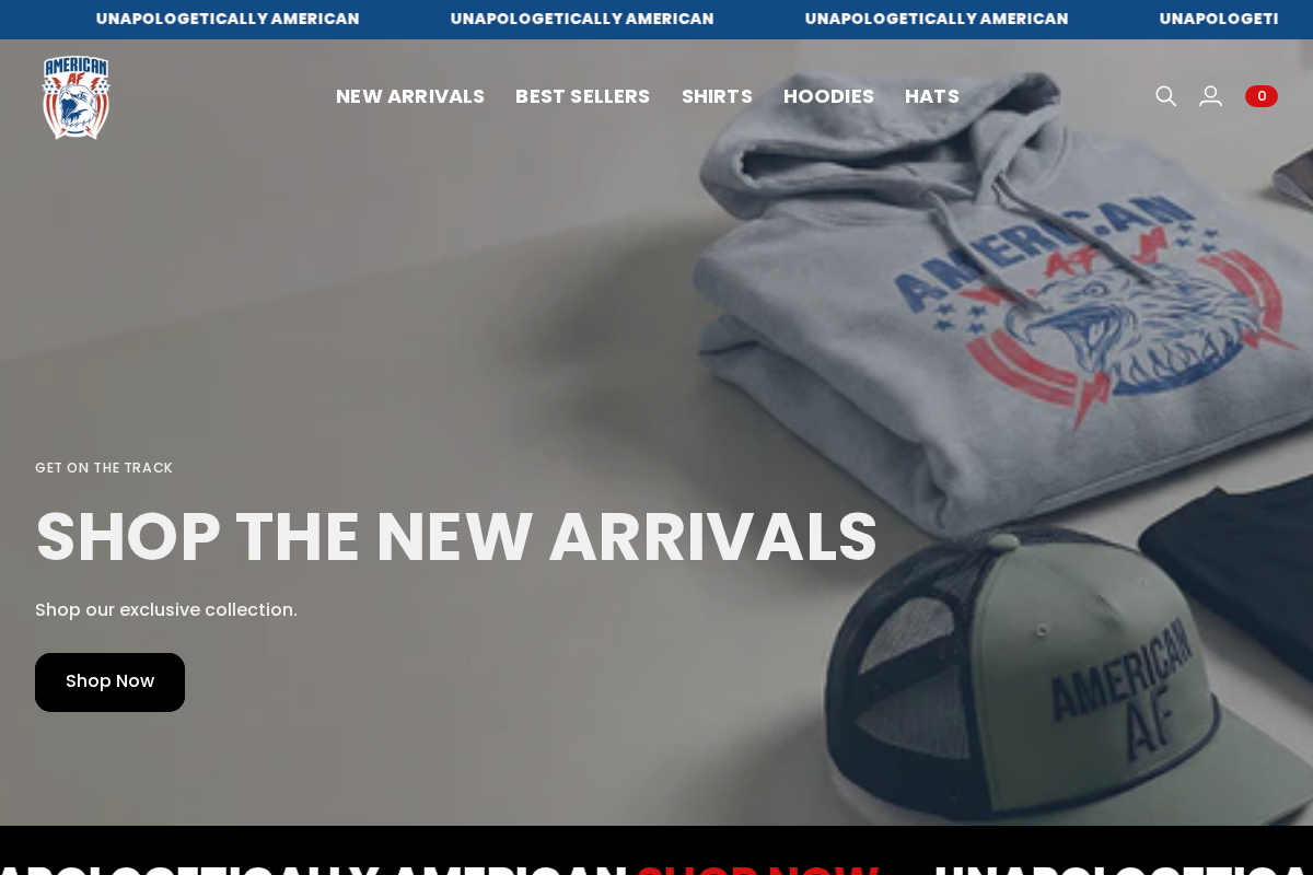 AAF Nation homepage screenshot