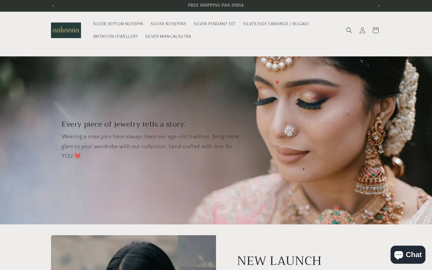 aahaanamooguthi.com homepage screenshot