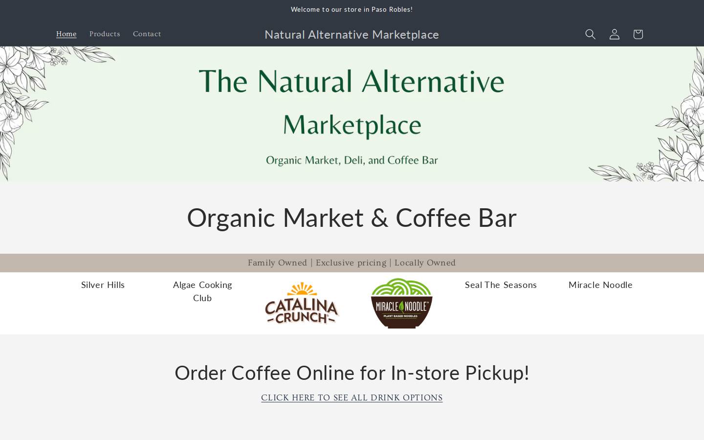 aakumarketplace.com homepage screenshot