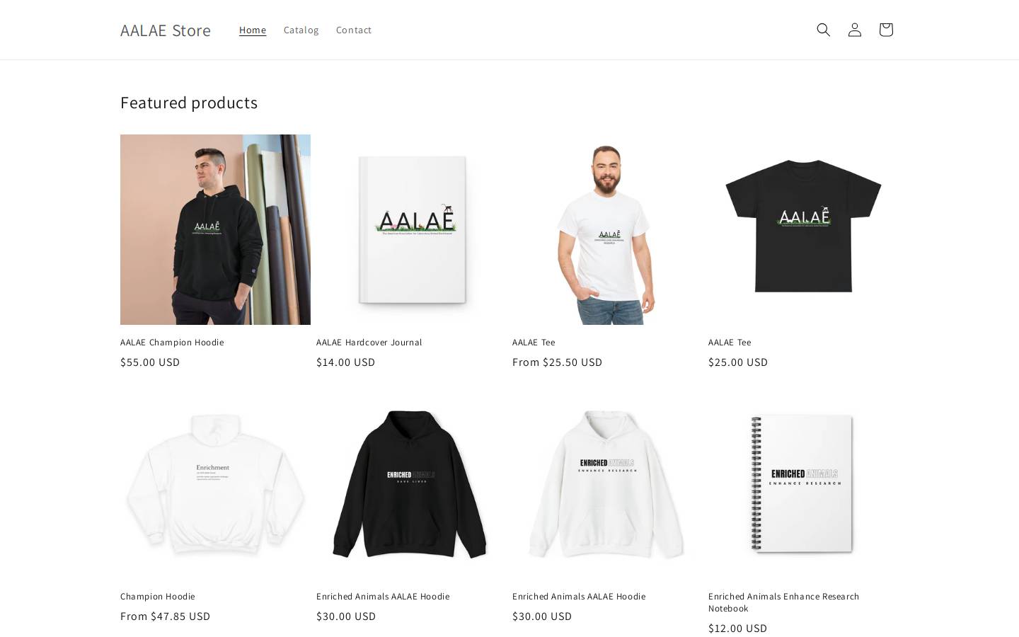 aalae.shop homepage screenshot