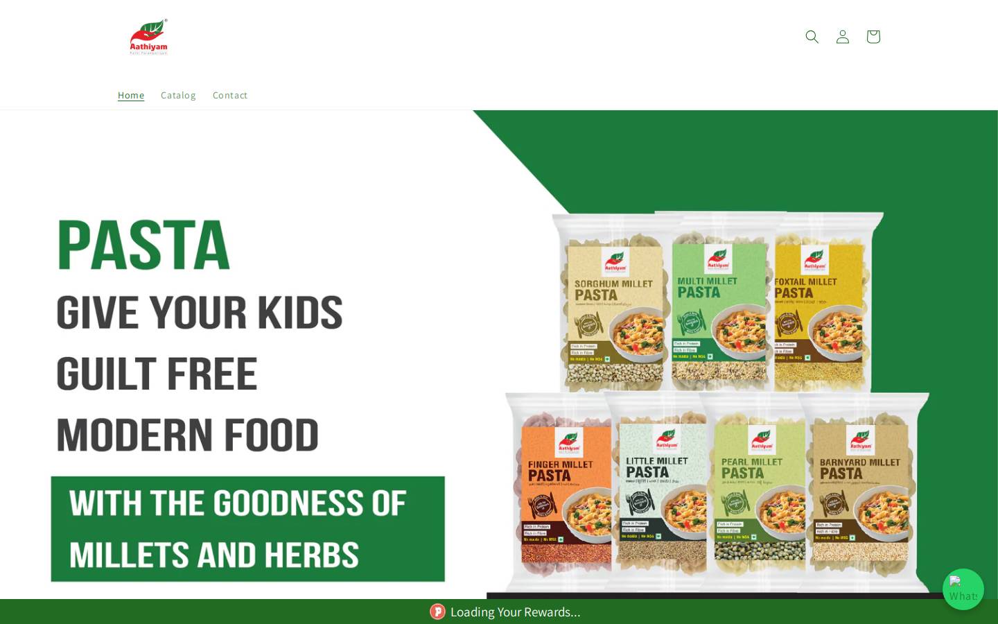 aathiyam.in homepage screenshot