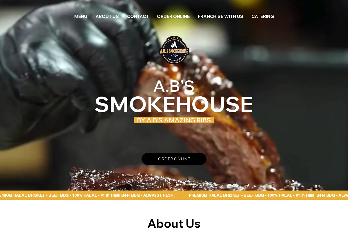 abamazingribs.com homepage screenshot