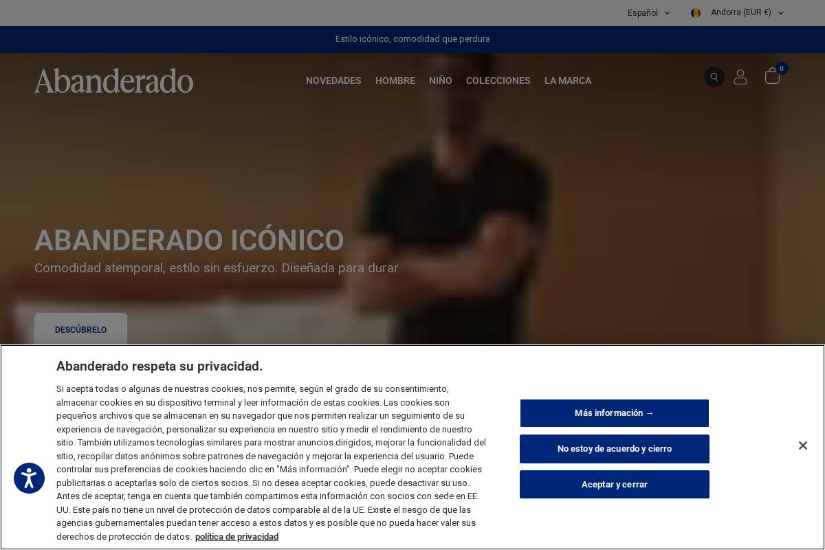 abanderado.com homepage screenshot