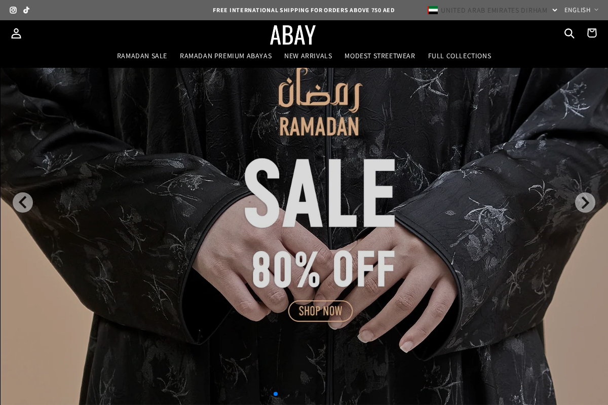 abay.com homepage screenshot