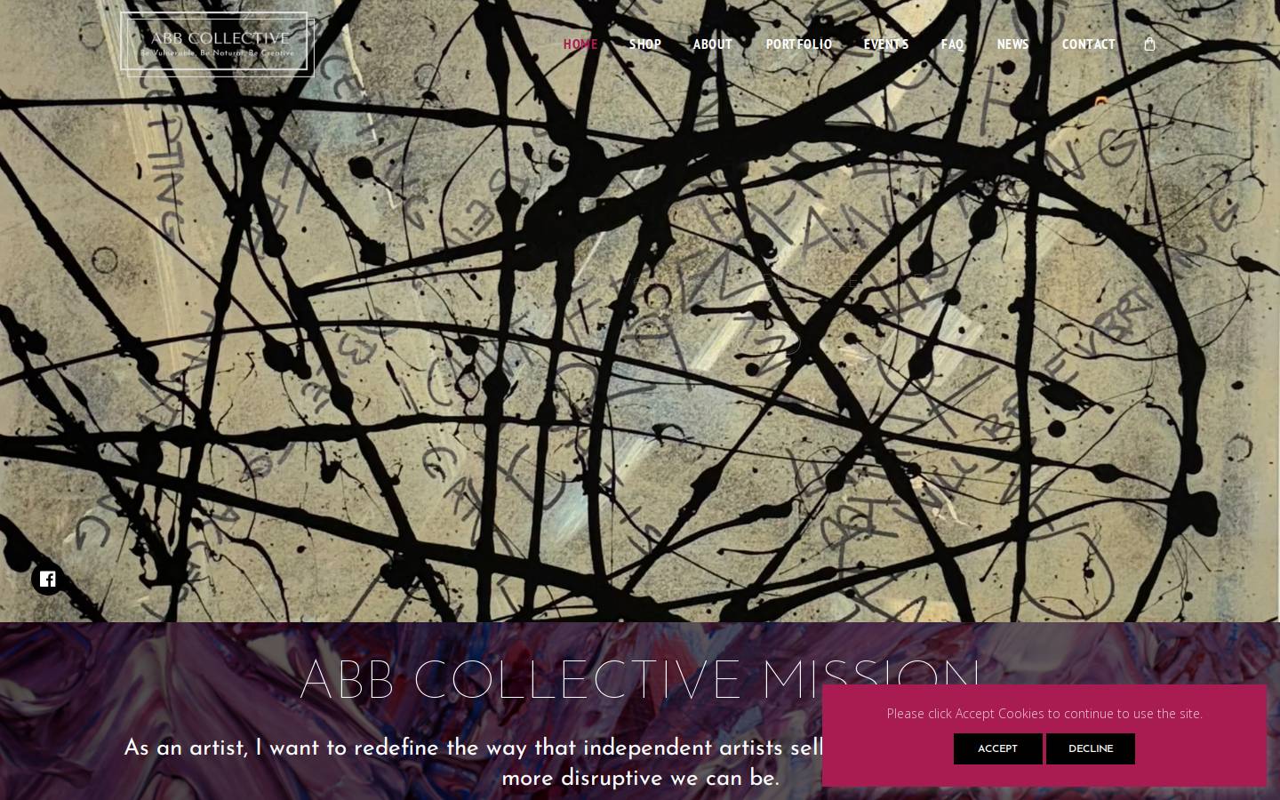 abbcollective.com homepage screenshot