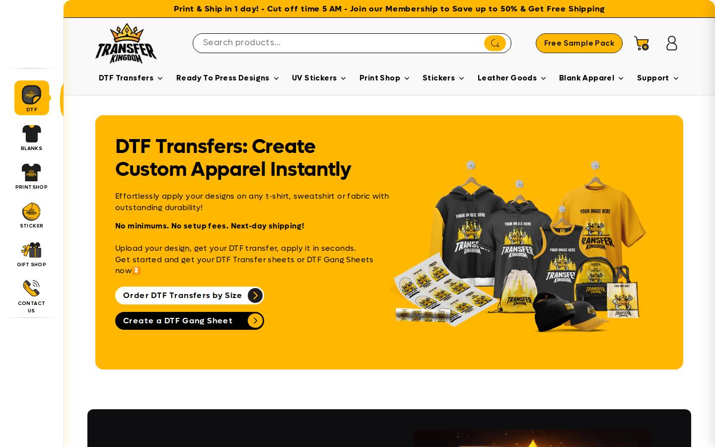 abcdtf.com homepage screenshot