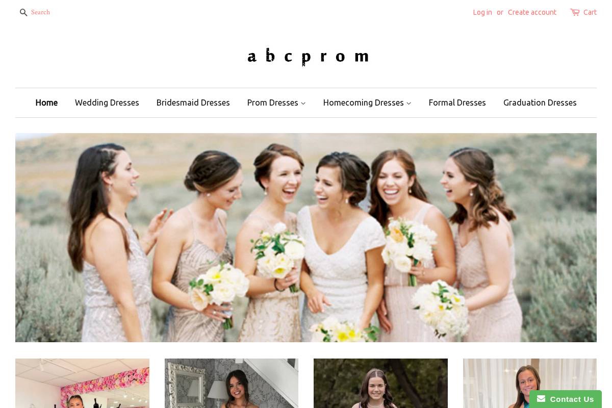 Abcprom homepage screenshot