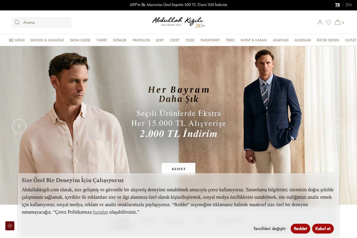 abdullahkigili.com homepage screenshot