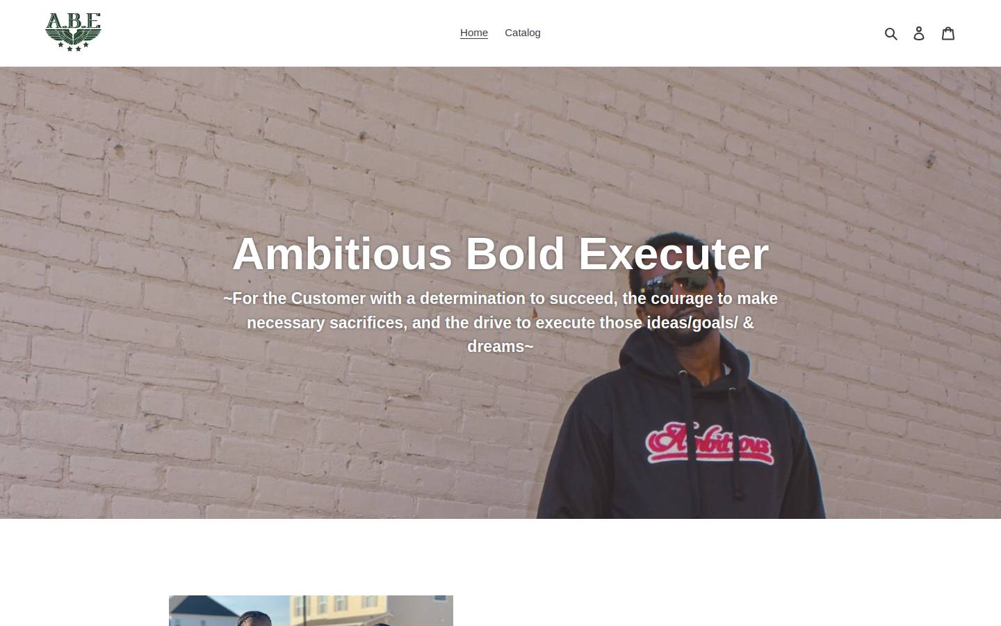 abe-gear.com homepage screenshot